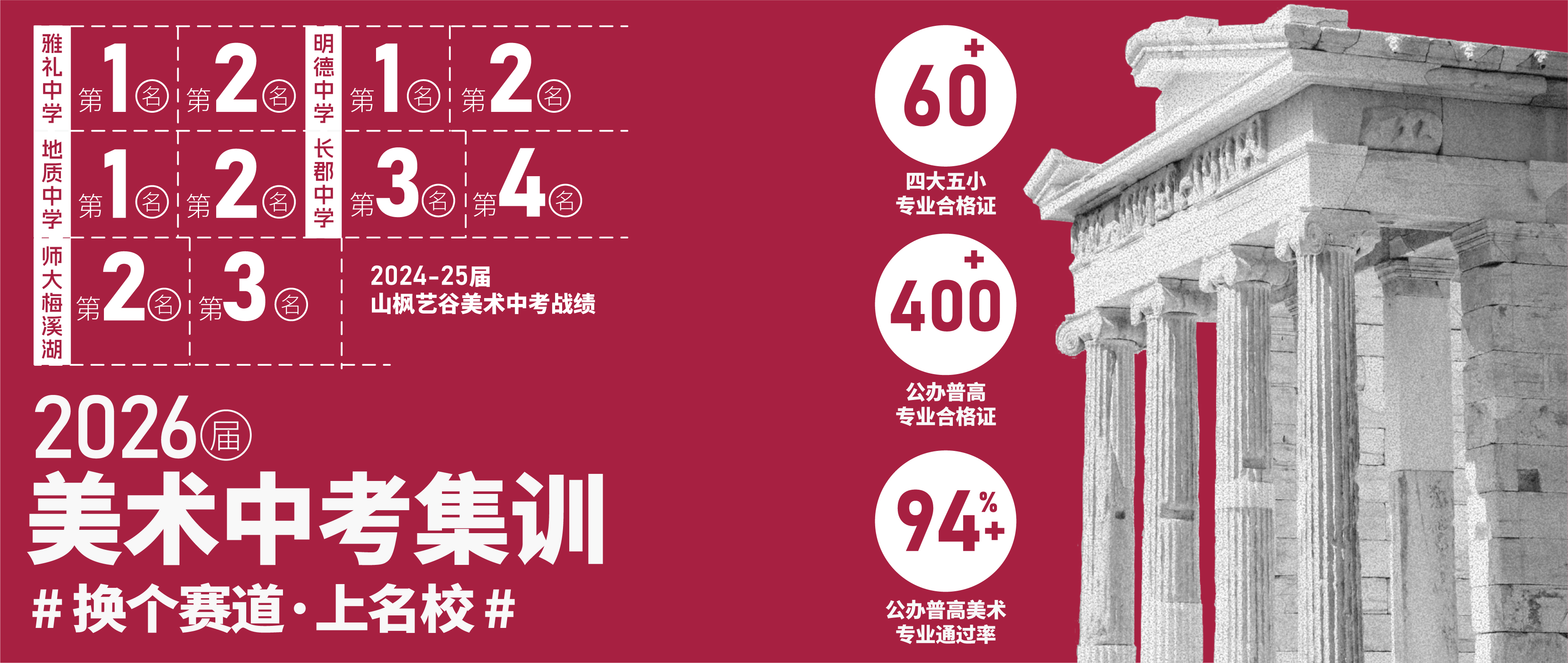 【执笔绘梦·决胜未来】山枫艺谷2026届美术中考集训火热启幕！